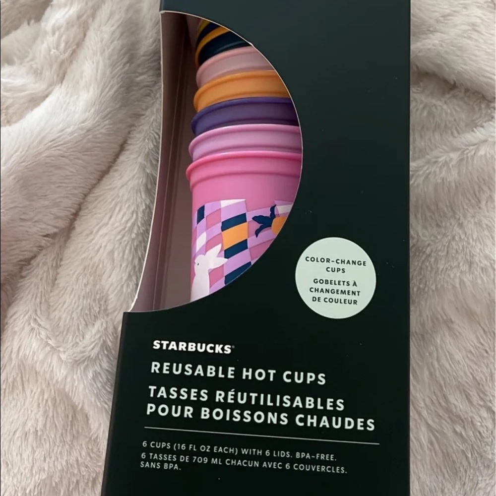Starbucks color changing cups 2023 Easter